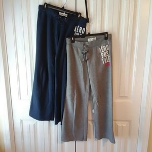2 pair bundle Aeropostale sweatpants